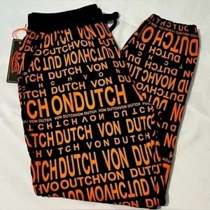 New Von‎ Dutch Original Paris Joggers sweatpants Large